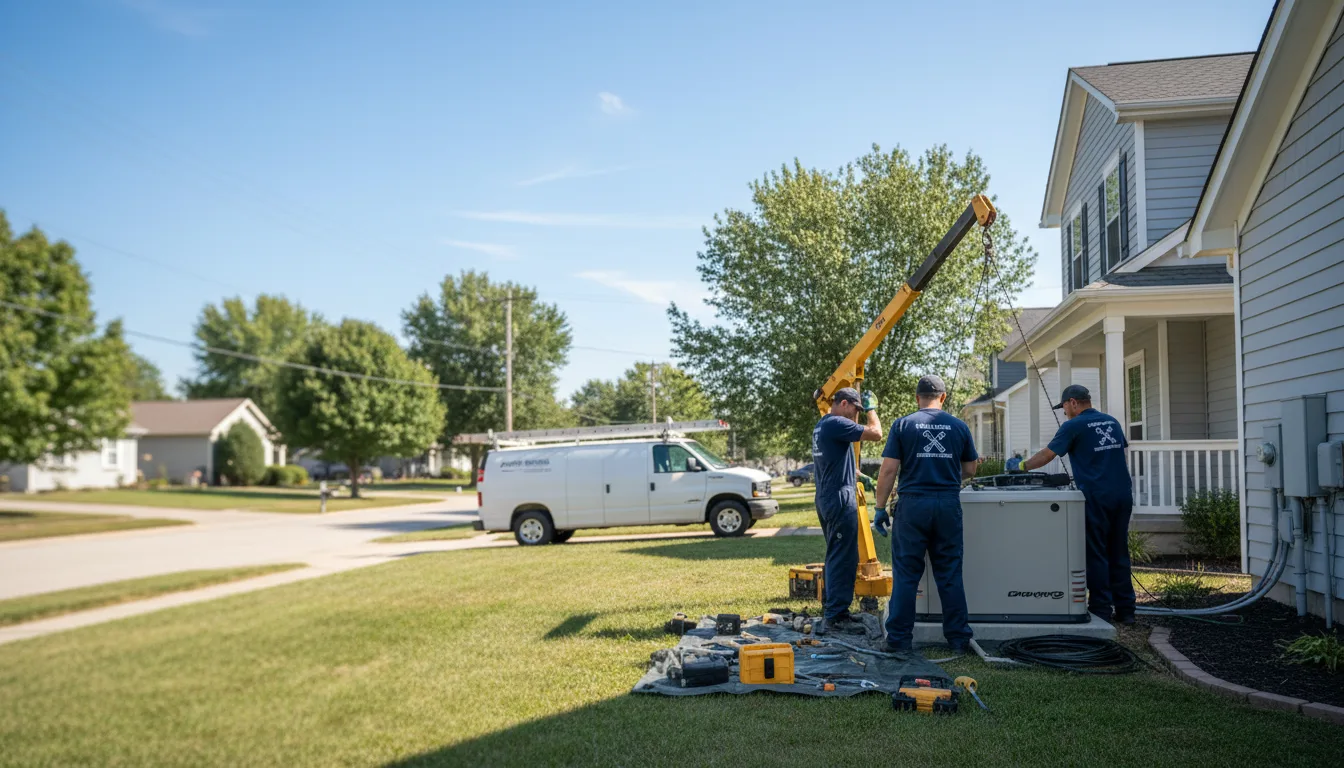 Generator Installation in Reddell, LA near me